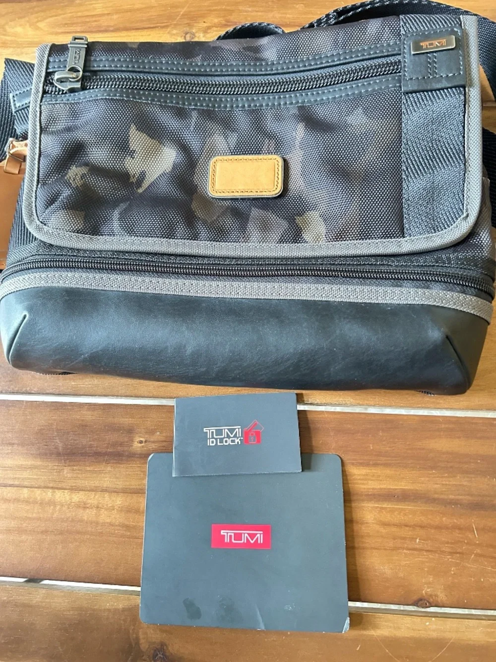 Tumi Alpha Bravo Beale Expandable Crossbody Messenger Bag Camo 222371